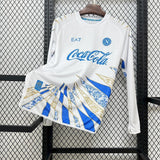 Camisola Manga Comprida Napoles 2025-26 Treino Versão Adepto