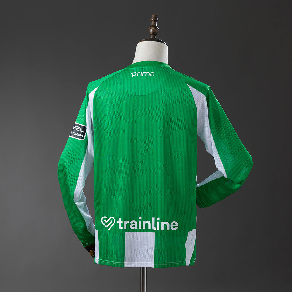 Camisola Manga Comprida Real Betis 2025-26 Principal Versão Adepto