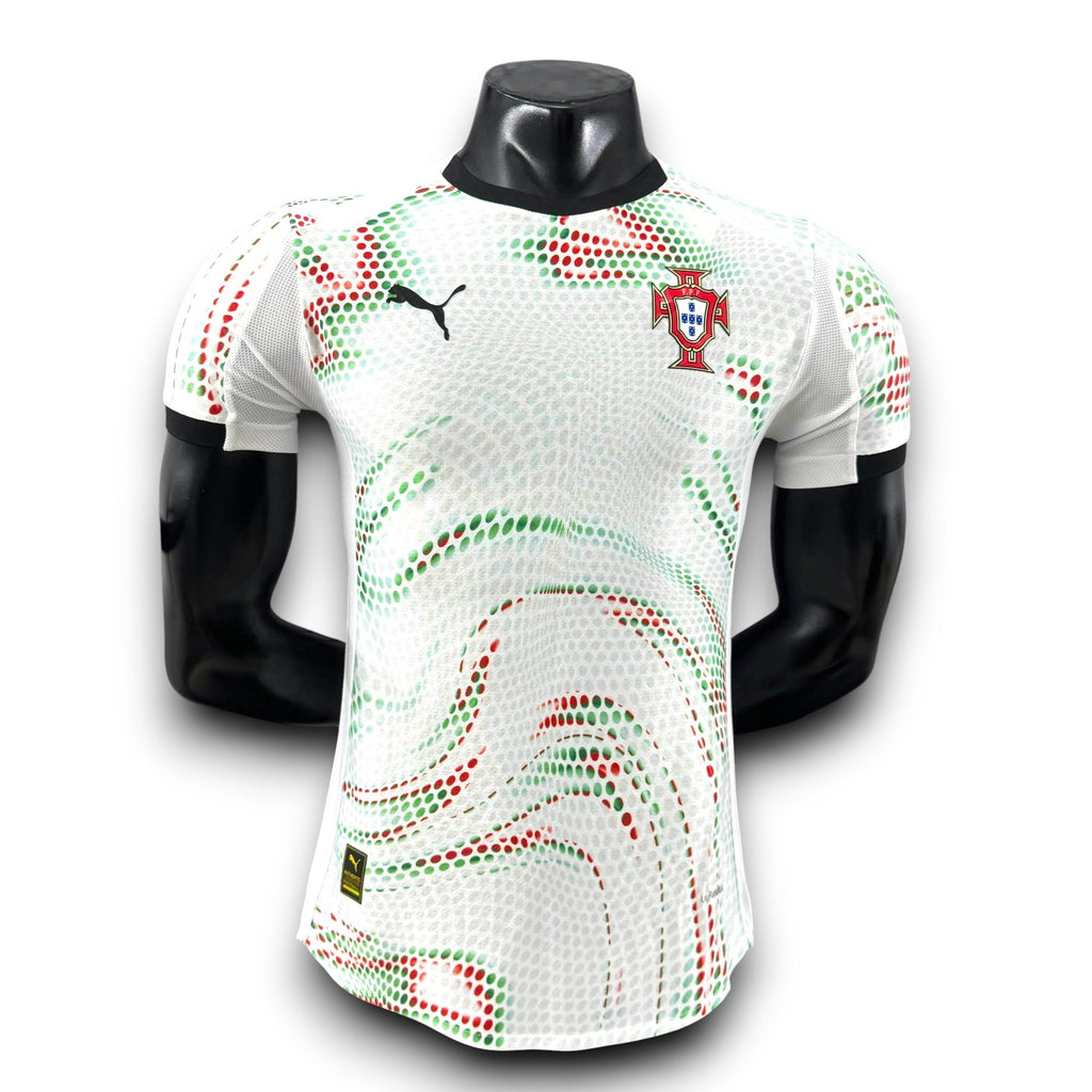 Camisola Portugal Alternativa Branca 25/26 - Player