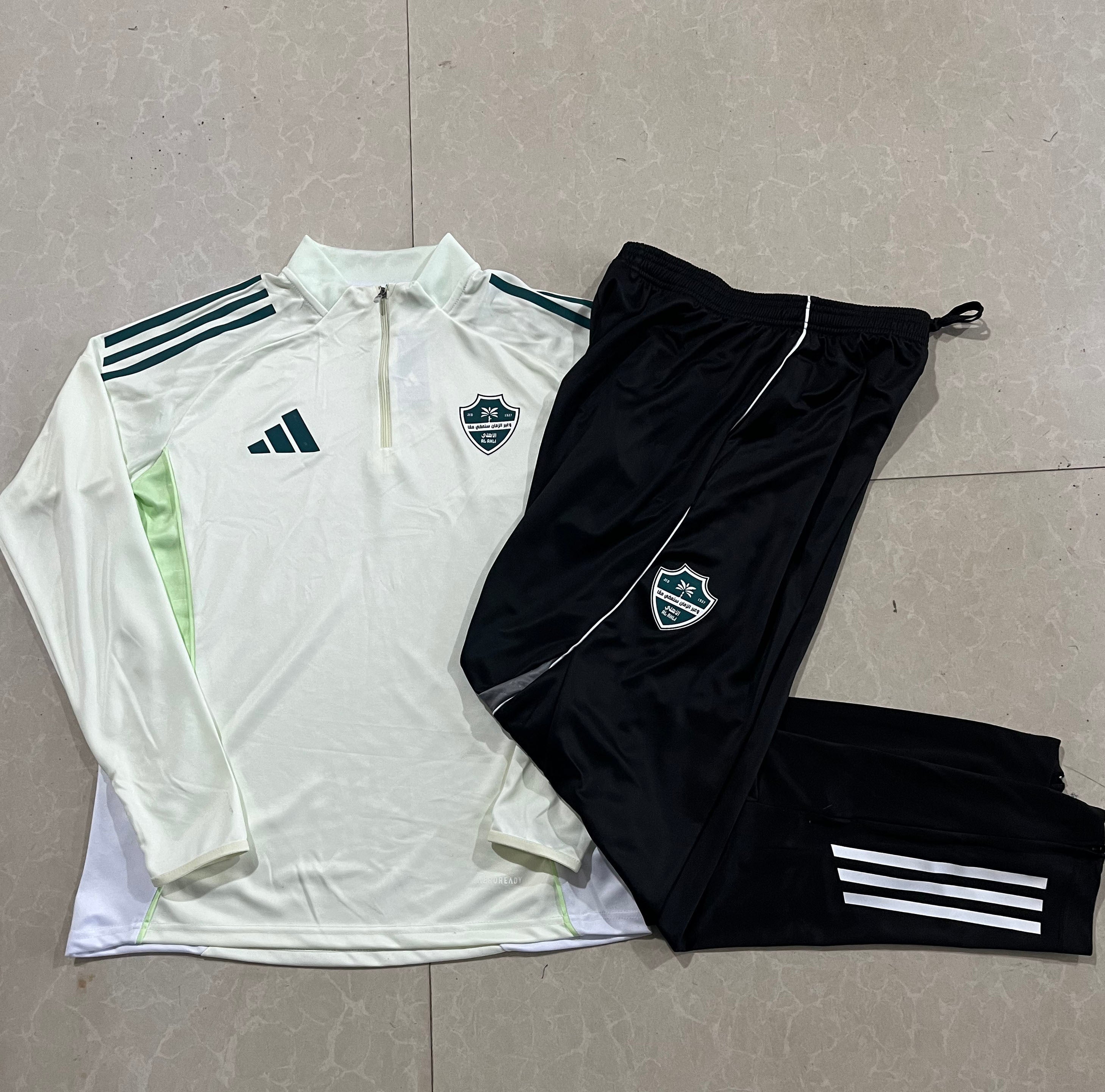 Fato de Treino Al-Ahli SFC 2025-26 - Camisola com Fecho